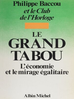 cover image of Le Grand Tabou